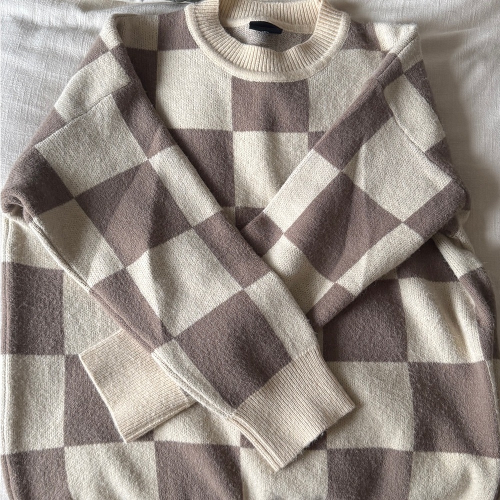 Checkered Sweater